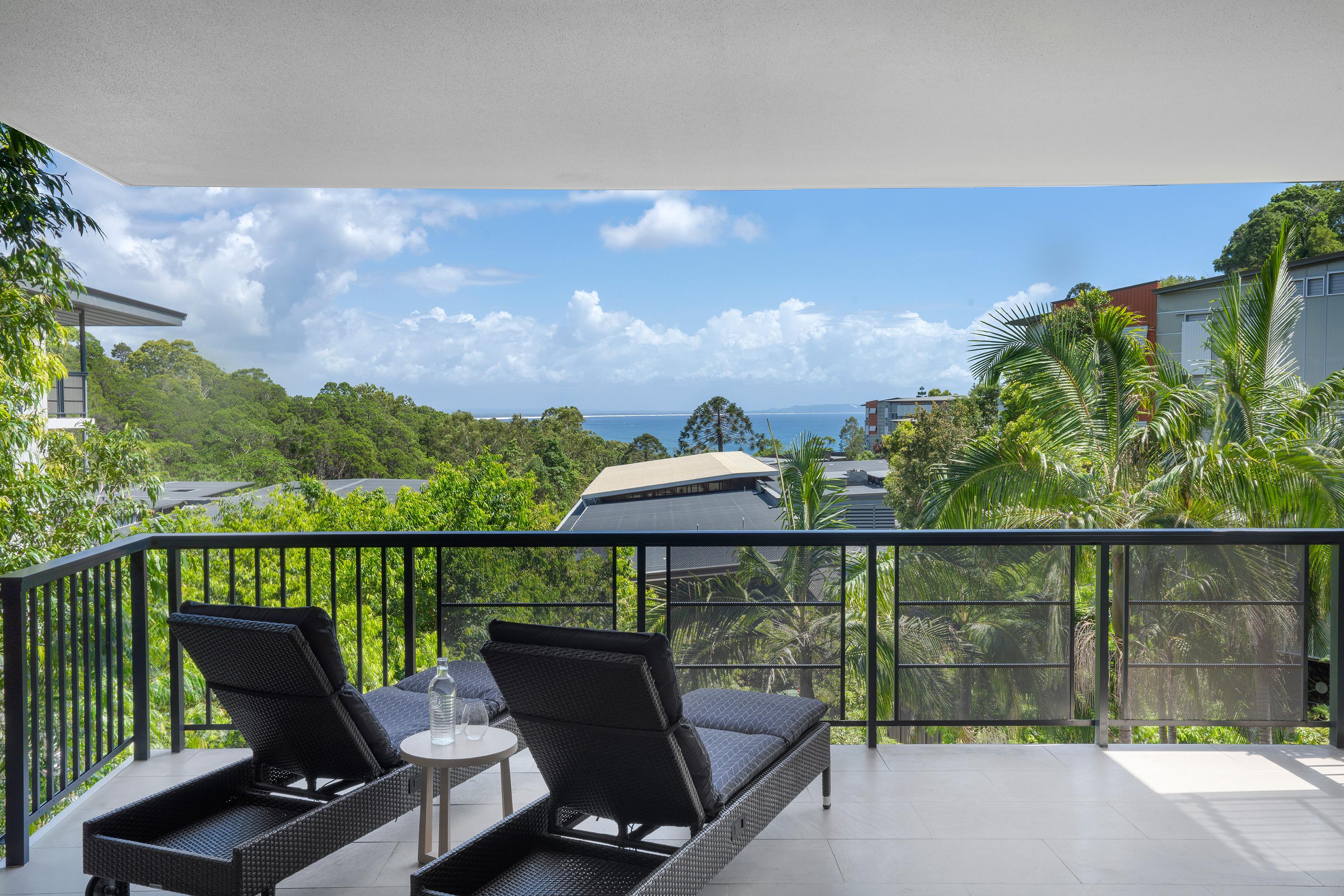 Peppers Noosa Resort And Villas מראה חיצוני תמונה View from the hotel