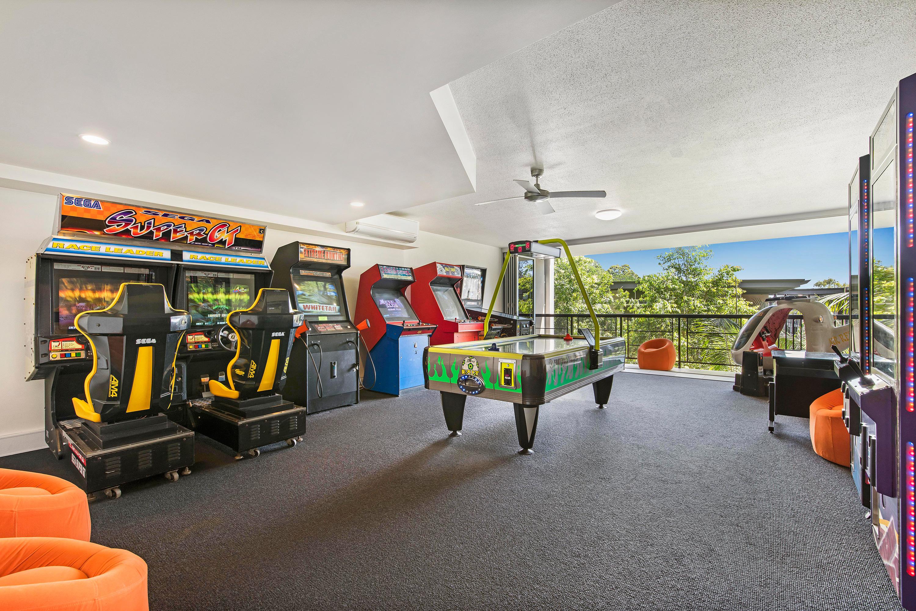 Peppers Noosa Resort And Villas מראה חיצוני תמונה The games room at the 2012 Australian Institute of Sport